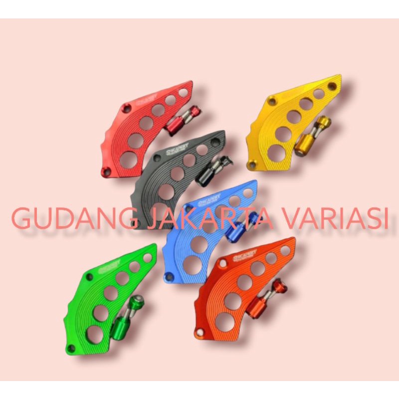 COVER GEAR DEPAN SCARLET RACING ORIGINAL KLX 150/ D TRACKER 150 TUTUP GEAR DEPAN KLX