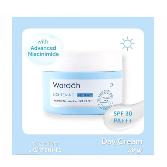 ☘️Yuri Kosmetik☘️ Wardah Lightening Day &amp; Night Cream 30gram &amp; 20ml / Wardah Lightening Day Cream 30gram / Wardah Lightening Night Cream 30gram / Wardah Lightening Day Cream 20ml / Wardah Lightening Night Cream 20ml