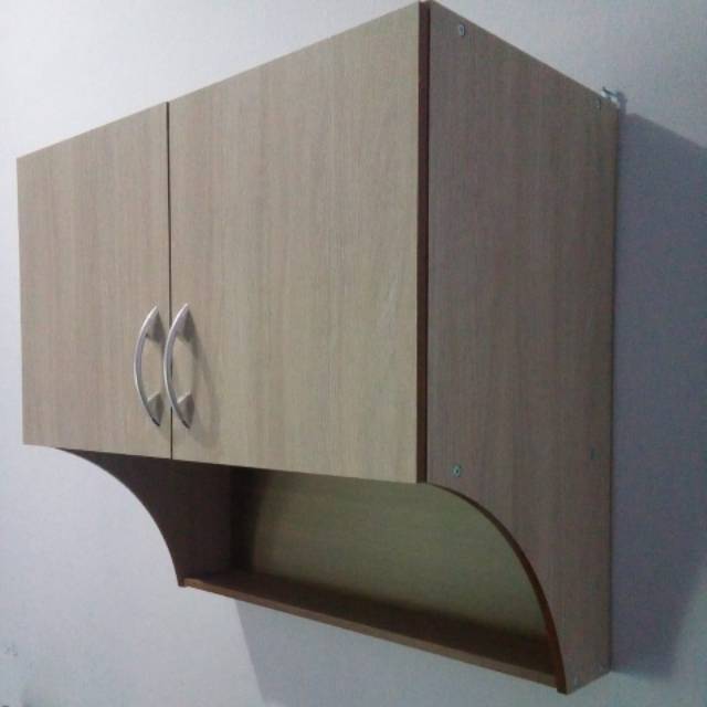 Kitchen set atas 2 pintu plywood