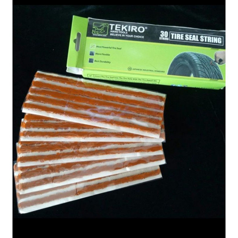 TEKIRO TIRE SEAL STRING Tekiro OBAT TAMBAL BAN Tekiro AU-TS1722 isi 30