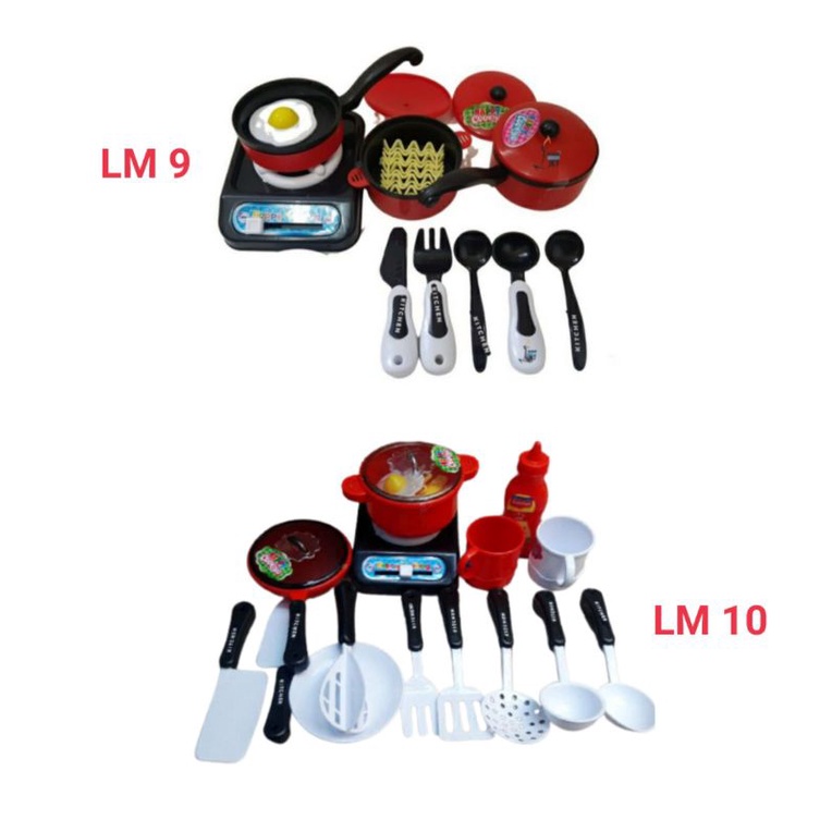 Mainan Anak Masakan Kotchen Set LM 9 LM 10
