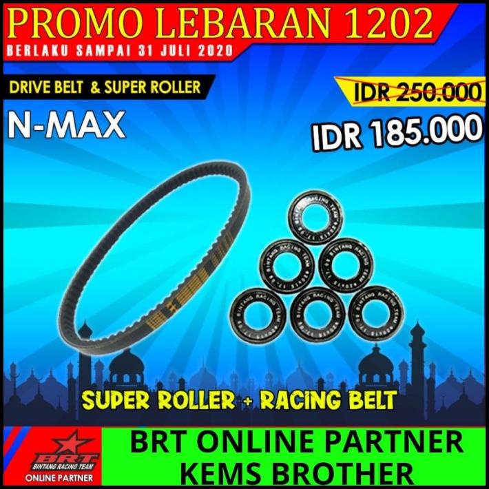 Vbelt Brt Set Dan Super Roller Yamaha Nmax