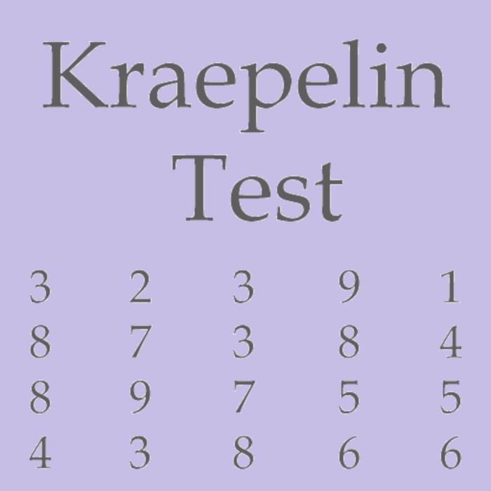 

✨COD✨ Psikotes Kraeplin (Software Ms. Excel)