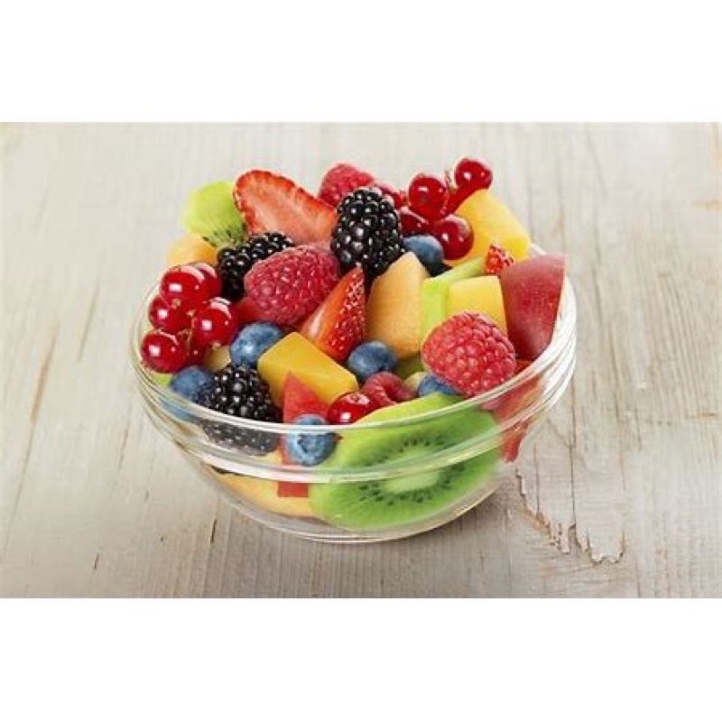 1 Set isi 3 PCS Mangkok Kaca Diameter 12cm - Mangkok Beling Murah - Mini Glass Bowl - Mangkok Sayur 