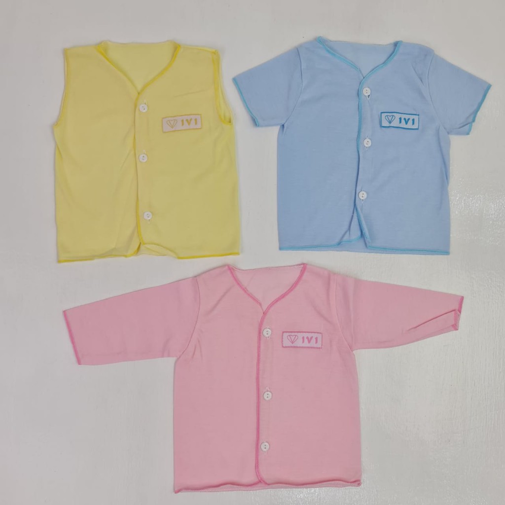 Baju/Atasan Bayi IVI 3 Pcs New Born