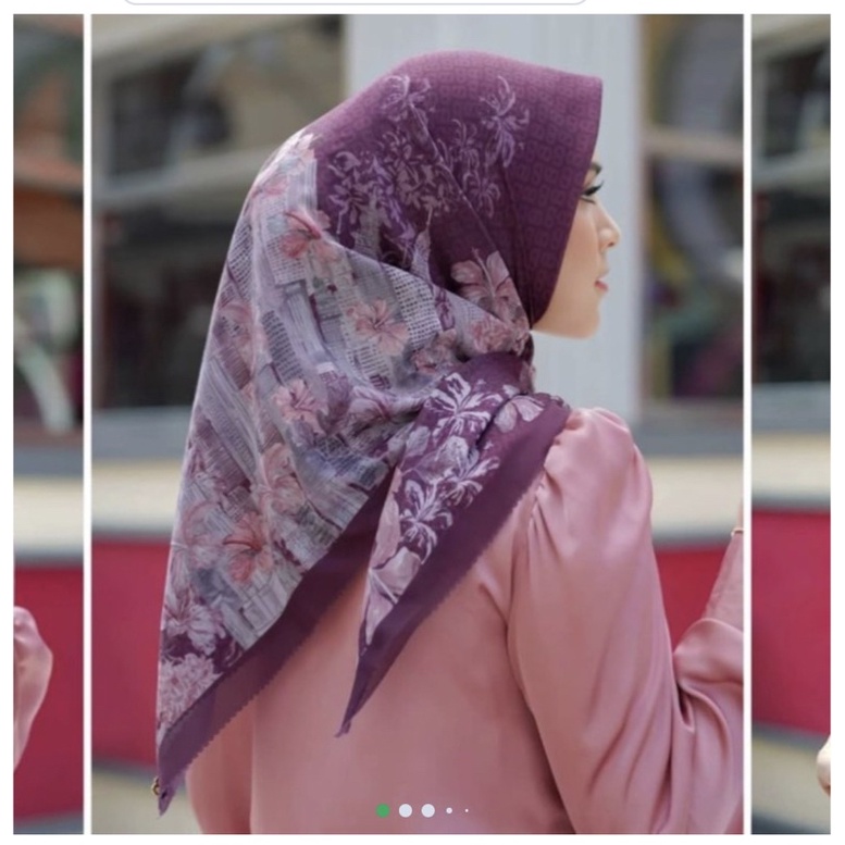 Buttonscarves Malaya Burgundy