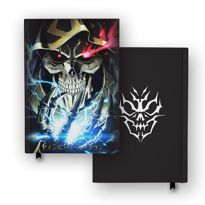 

Buku Catatan Notebook Overlord Ainz Ooal Gown Custom Agenda Jurnal Diary Hardcover