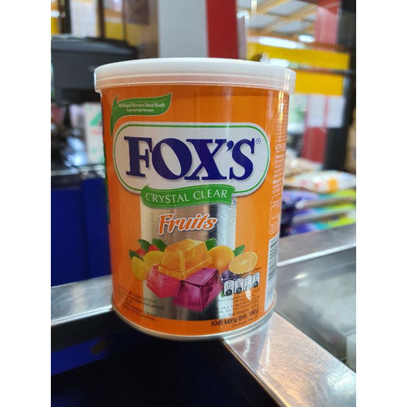 

Fox's Crystal Clear Fruits kemasan kaleng 180gr