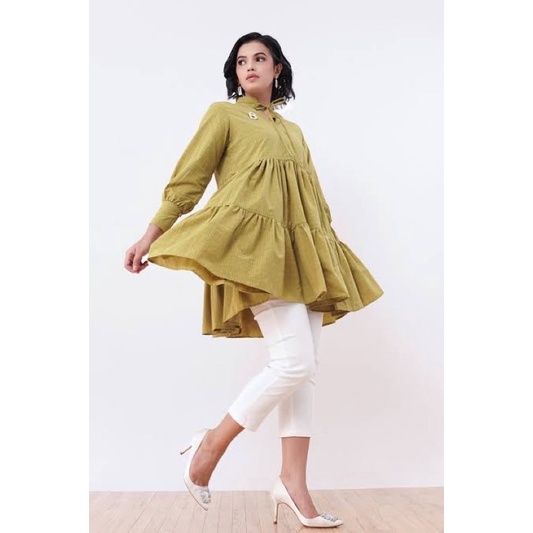 Benang jarum Raline Tiered Top