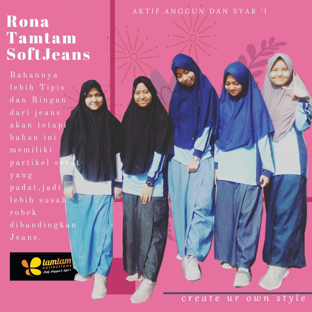 Tamtam Collection | Rok Celana Denim | Rok Celana Softjeans