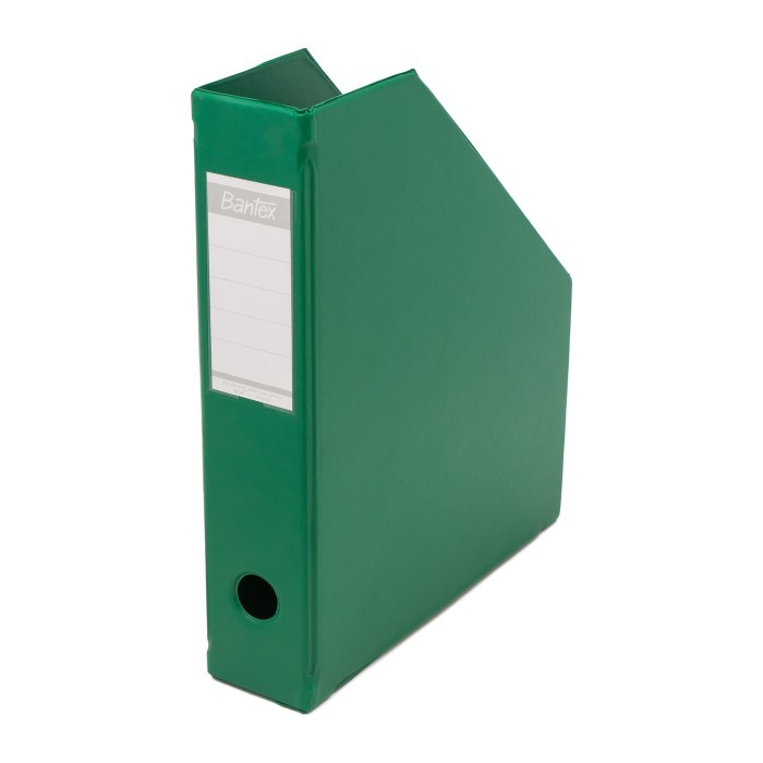 

File-Box- Bantex Magazine File (Box File) A4 7Cm Grass Green #4010 15 -Box-File.