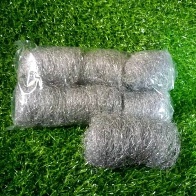 Steelwool Kasar Steel wool untuk Knalpot Amplas Besi Kayu Serabut Baja Diorama Pohon