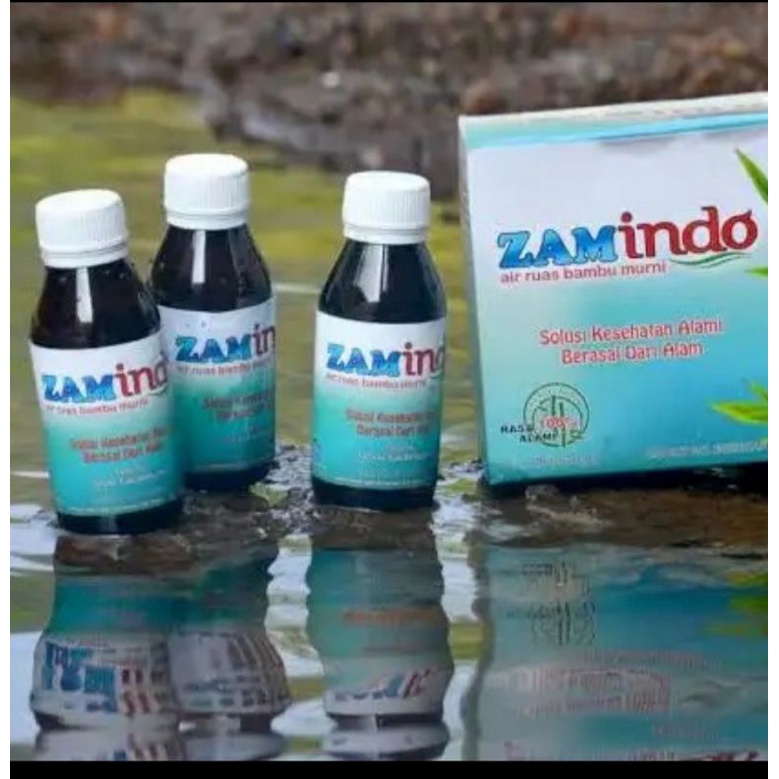 Zamindo Air Ruas Bambu Murni Asli Herbal Indonesia