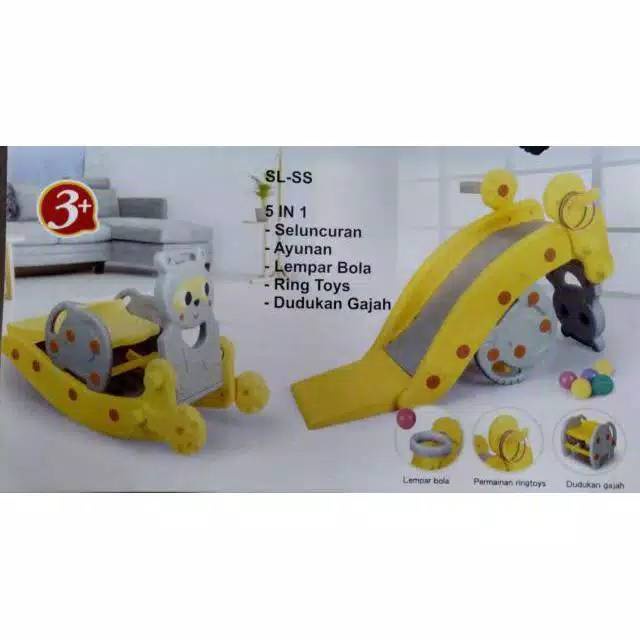 Mainan anak [ONGKIR TERMURAH] Ayunan Perosotan Seluncuran Anak 2 in 1 kualitas Impor Murah