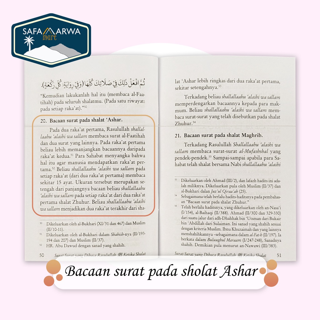 BUKU ISLAM SURAT - SURAT YANG DIBACA RASULULLAH KETIKA SHALAT-6