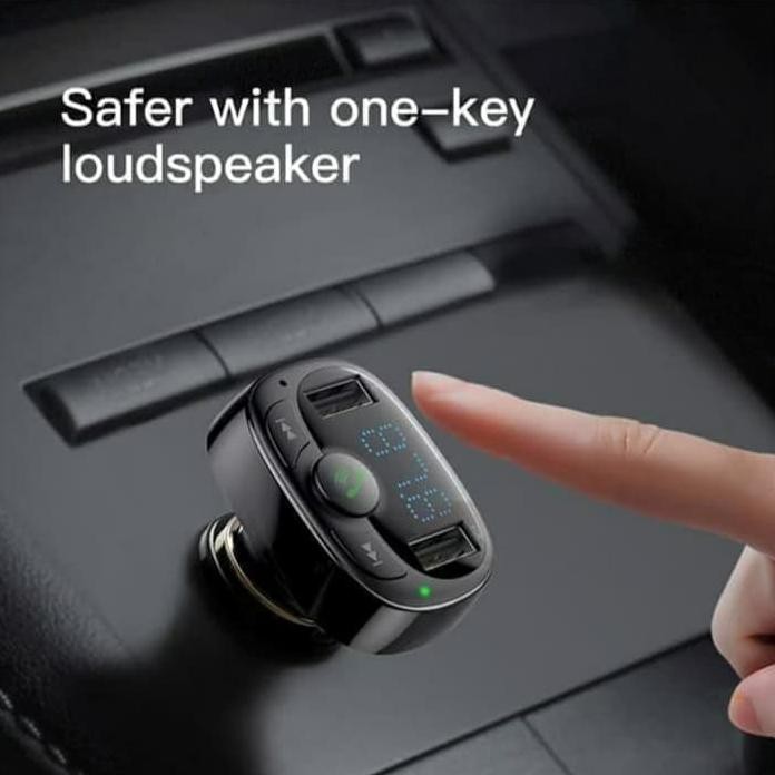 Bluetooth Audio Receiver FM Transmiter Handsfree USB Car Charger HY 82