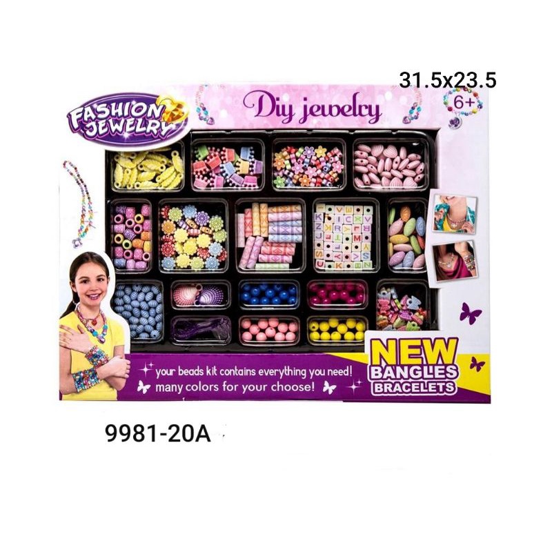 Cod mainan Diy Jewelry fashion beads fashion jewelry