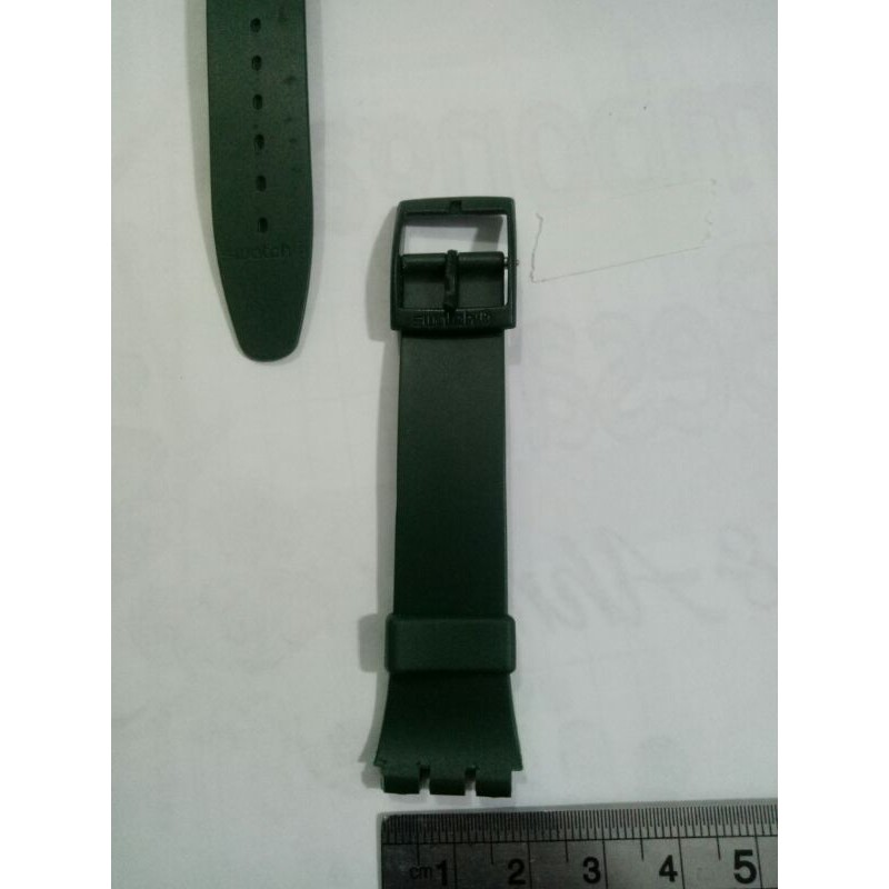 strap jam SWATCH ladies ORI hijau army