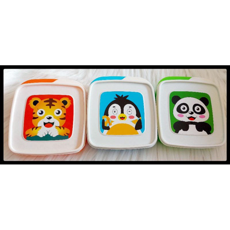 TEMPAT MAKAN / LUNCH BOX ANIMAL KOTAK