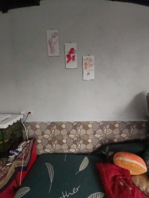 Wp Project Hiasan Dinding Walldecor Pajangan Dinding Shabby Chic Bunga V1