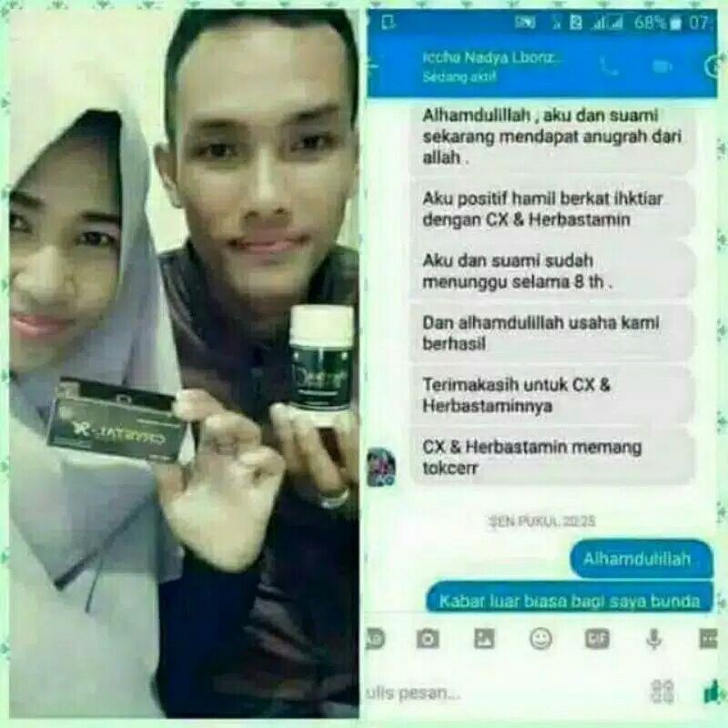 PAKET PROMIL NASA CRTYSTAL X & HERBASTAMIN Original