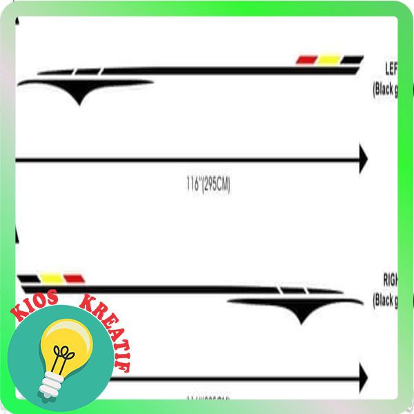 Terlaris sticker list mobil honda body universal