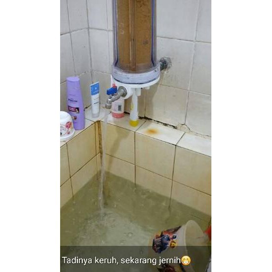 filter penjernih air DENGAN TAMBAHAN 1PCS SPON/KETRID