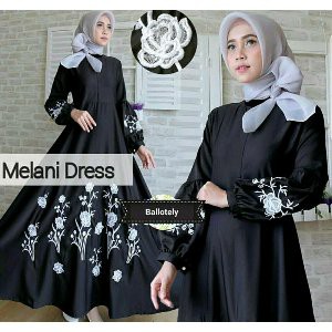 Dress Muslim Coupe Wanita - BHJ 0192 - Original Gareu Fashion