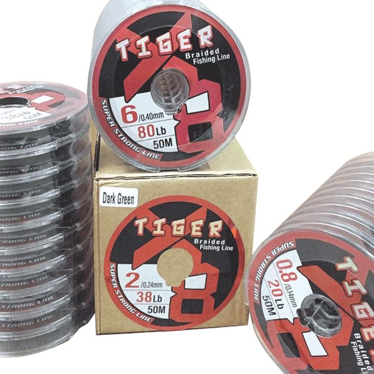 ❈ Senar Pancing PE Tiger X8 50M ✫