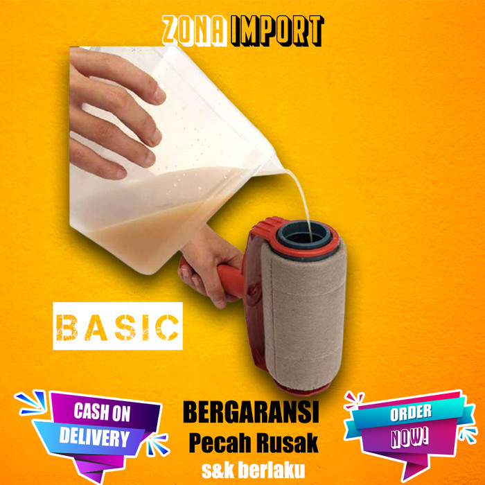 Alat Cat Tembok Roll Cat Tembok Auto FIll Kuas Cat Tembok Modern