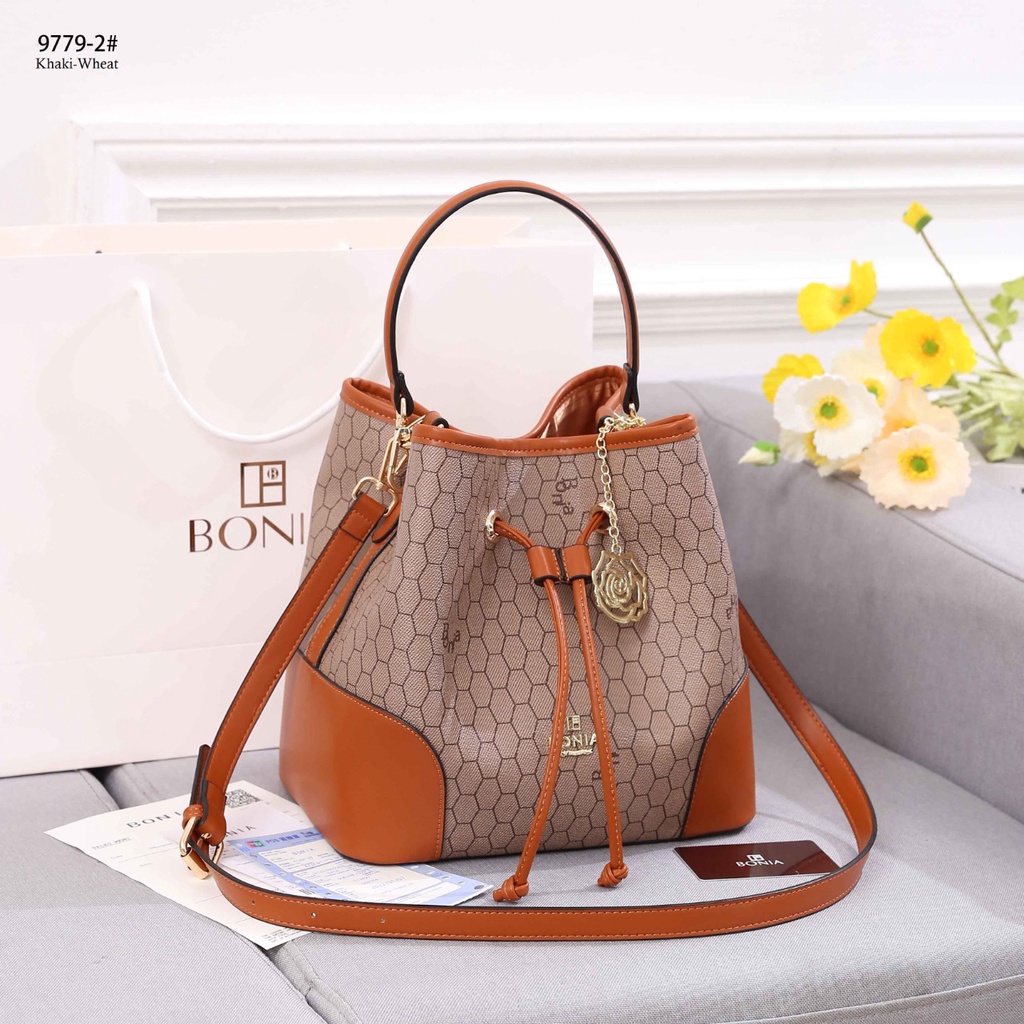 BO Bucket Bag Top Handle Shoulder Bag #9779-2