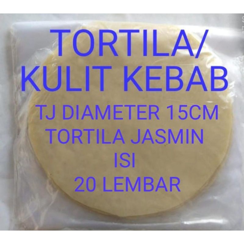 

PRODUK BARU TORTILA JASMINE SIZE 15CM ISI 20 LEMBAR