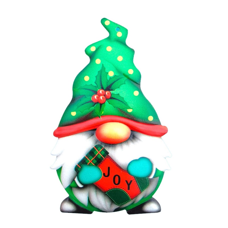 Ornamen Boneka Santa Faceless Gnomes Model Gantung Untuk Dekorasi Pohon Natal