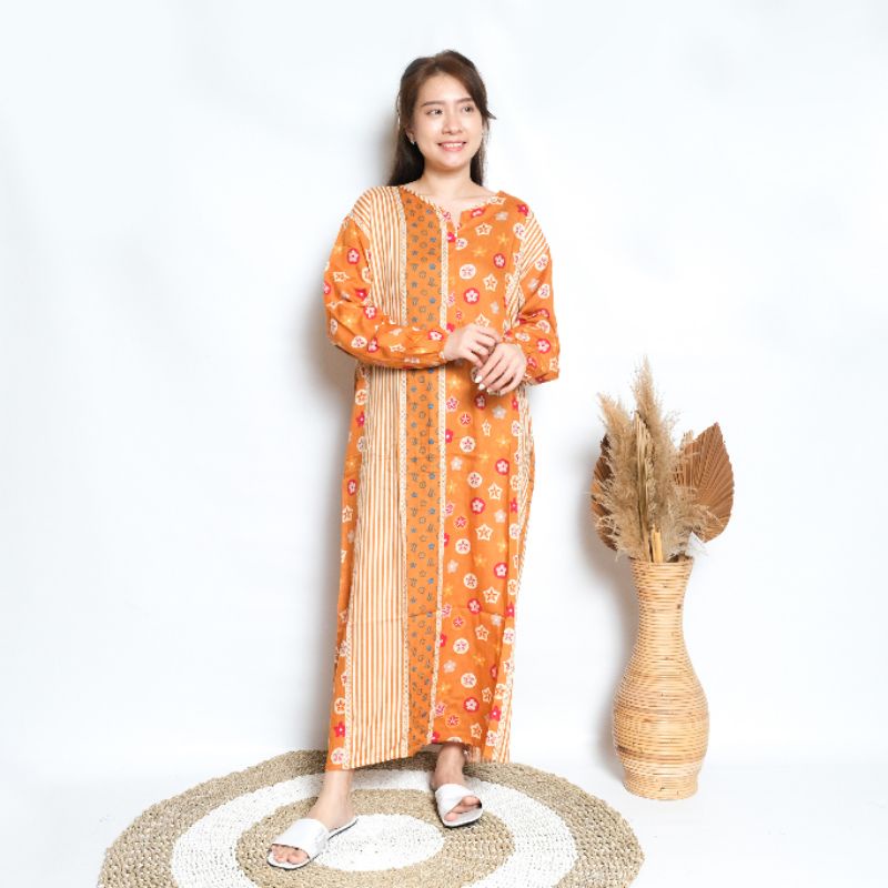 Daster habel busui lengan panjang gamis merk Verell-29