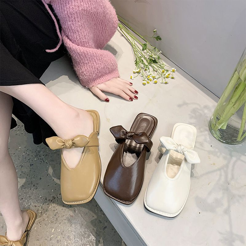 NF103 - Slip On 3Warna Model Pita Fashion Wanita Import