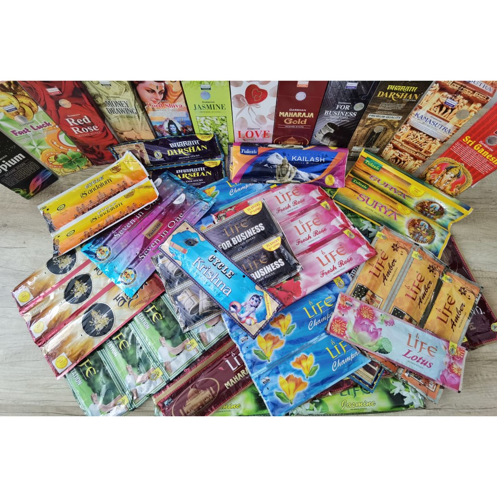 Hio Renteng Wangi Maharaja Darshan Tulasi Savitri Jasmine Sandalwood Rose  Champaka Amber Lavender Jempiring Lotus Chandan