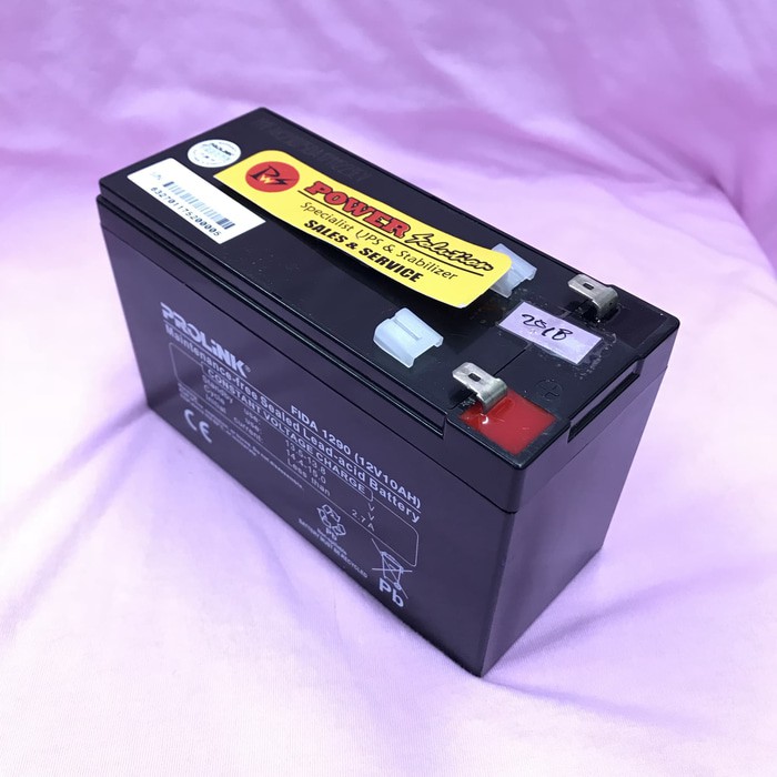Battery Ups Prolink 12V 10Ah Baterai Prolink Fida 1290