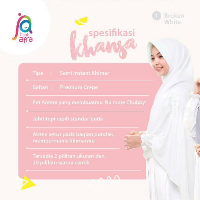Khansa jilbab Afra
