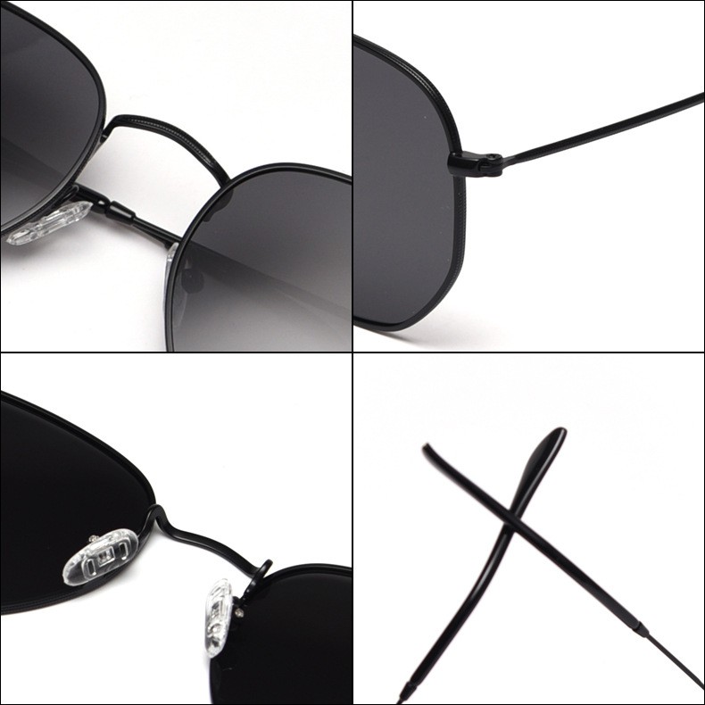 Kacamata Hitam Fashion Trendy Wanita Dan Pria Anti UV Korean Style / Sunglasses Anti UV Import