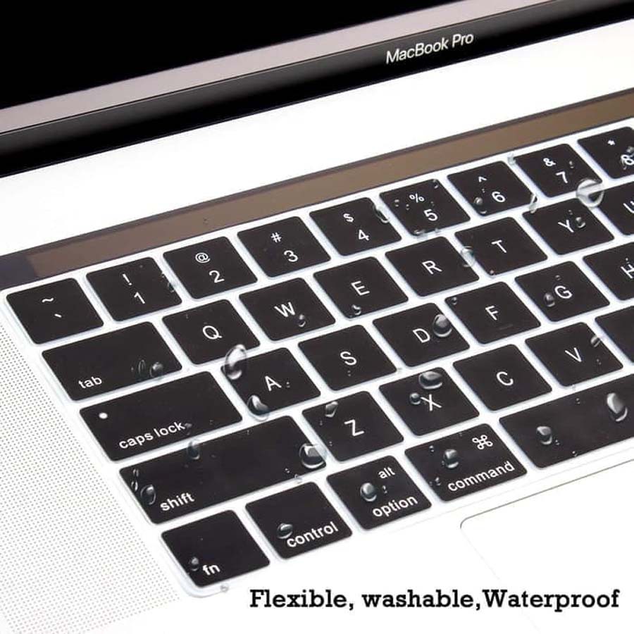 Silicone Keyboard Cover Protector Macbook Pro Toucbar 13 15 inch