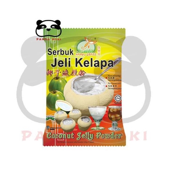 

Silahkan Order] Serbuk Jeli Kelapa Happy Grass 225g / Coconut Jelly Powder