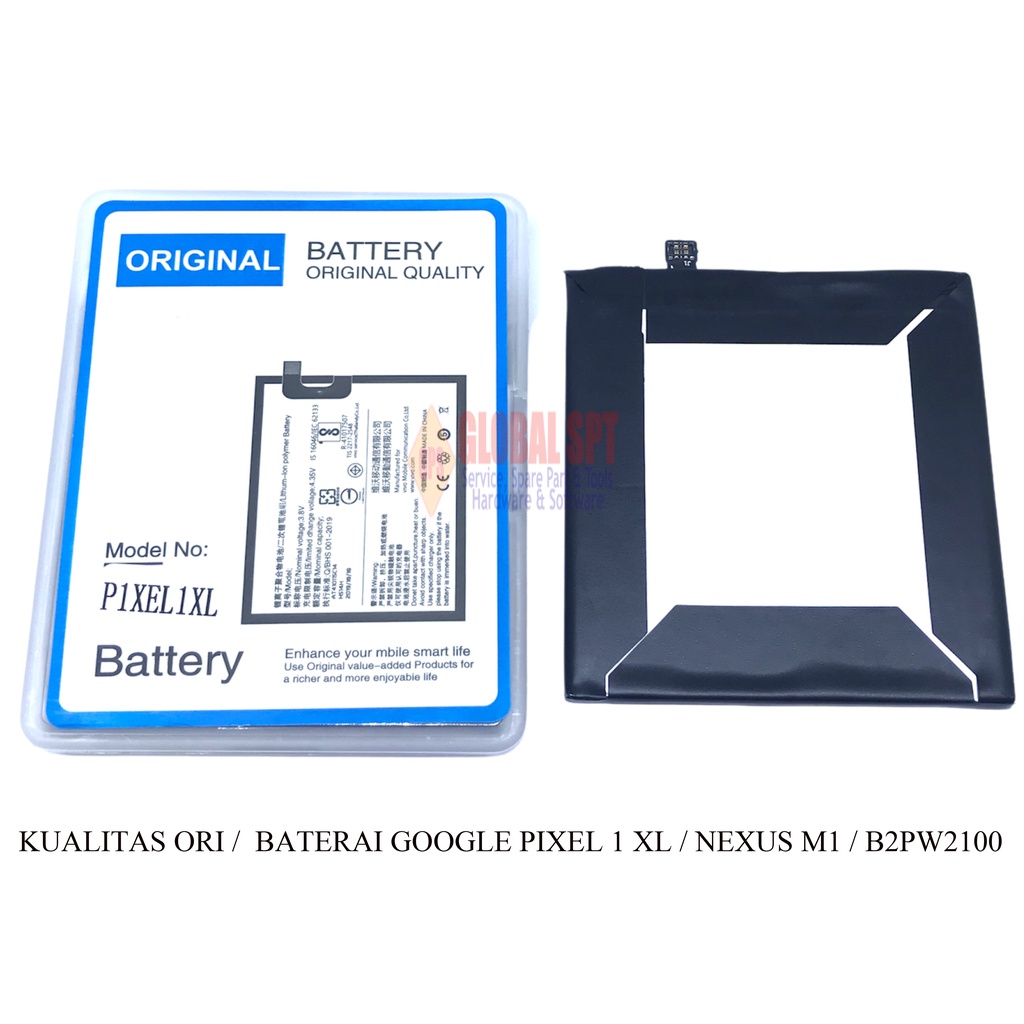 KUALITAS ORI  / BATERAI GOOGLE PIXEL 1 XL / BATRE NEXUS M1 / BATERE B2PW2100