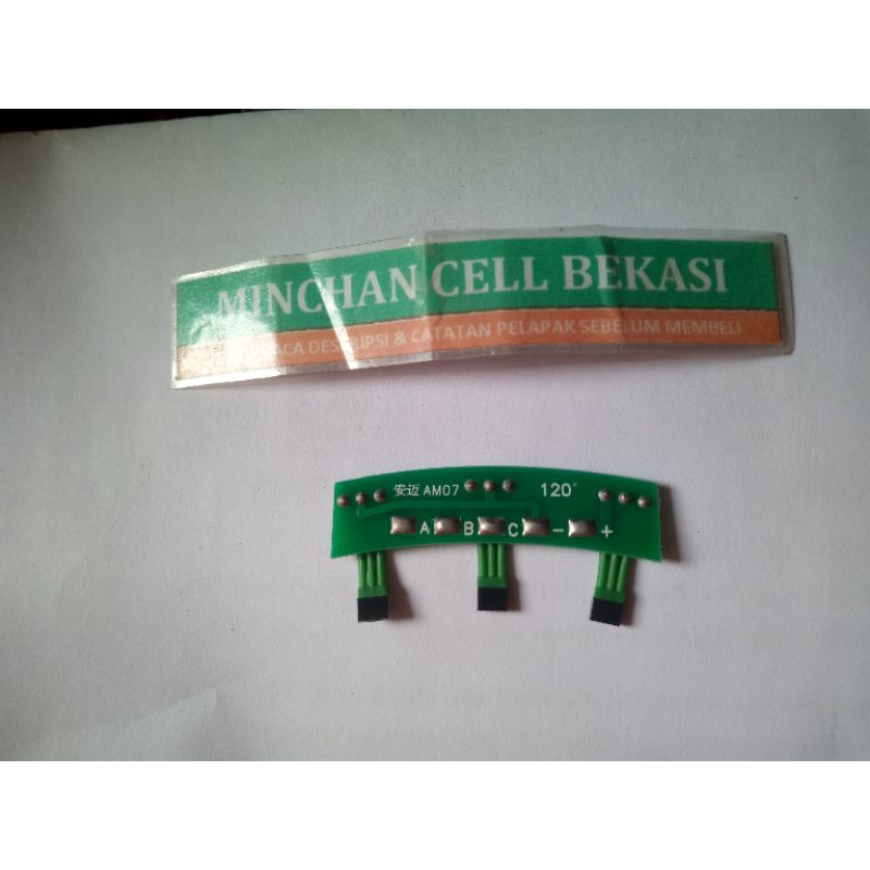 PCB HALL SENSOR DINAMO SUDUT 120 SELIS SEPEDA LISTRIK TRANSISTOR 41F