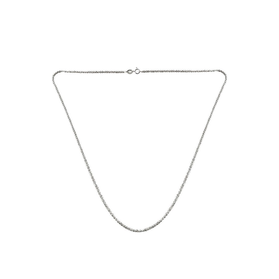 Kalung Wanita Silver Perak Berlian Imitasi Pendek Dalika