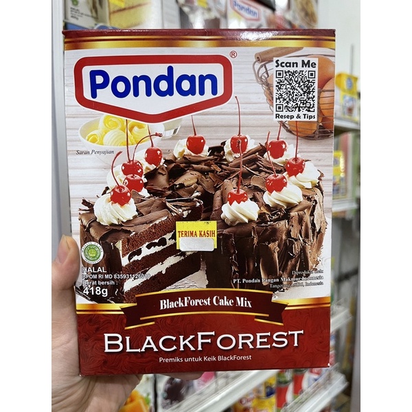 Premiks Blackforest PONDAN 418gr / premix