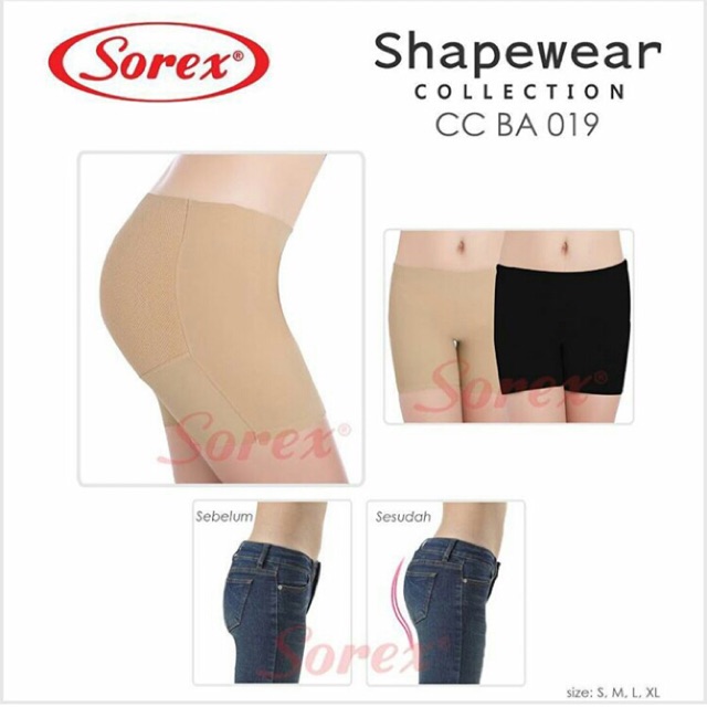 Pantat busa 019 SHAPE WEAR SOREX