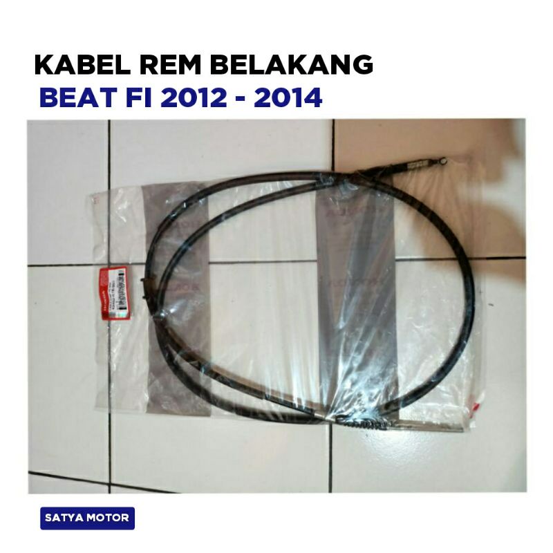 Kabel Rem Belakang Beat FI 2012 2013 2014 / Tali Kawat Cable Belakang / Original Honda 43450-K16-901