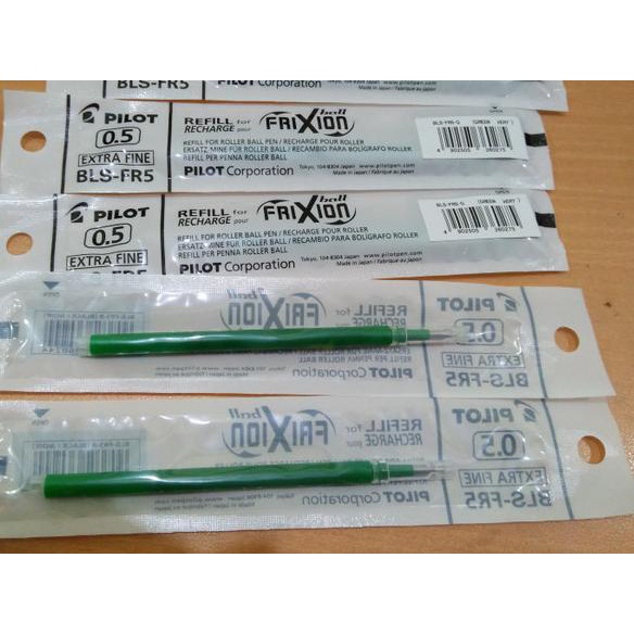 

♀ ! Refill isi pulpen frixion pilot 0,5 HIJAU/GREEN ☀
