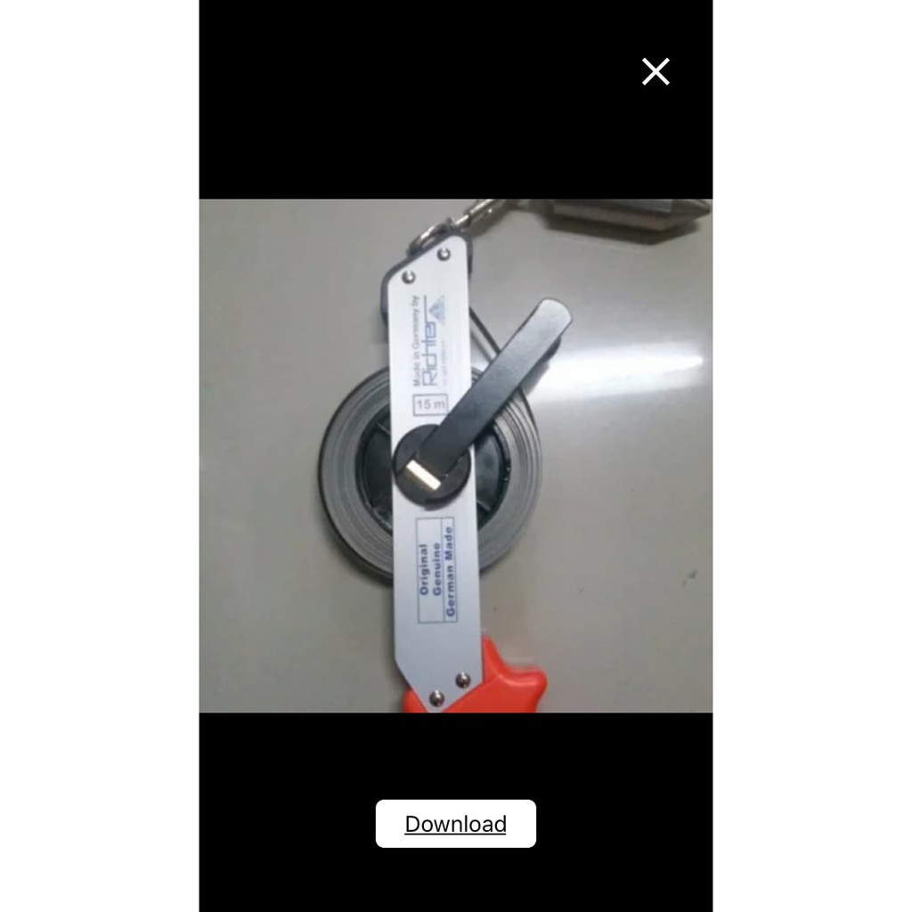 

Best sale Richter sounding tape 30 m - Germany tape m 30m
