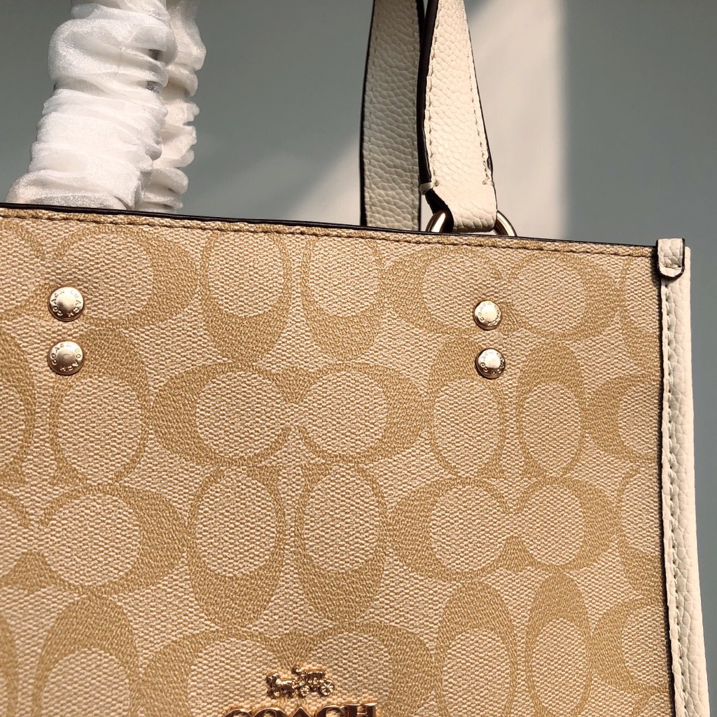 C5122 Coach Field Tote 22 logo tote bag, clutch, shoulder bag, messenger bag  ttb